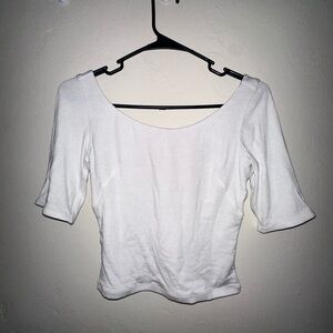 Lululemon Half-sleeve White Top